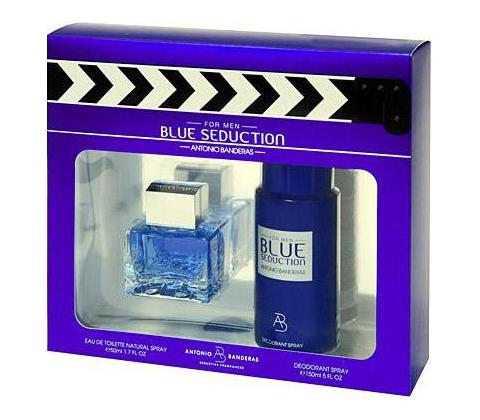 Antonio Banderas Blue Seduction SET  (EDT 100 ml + DEO 150 ml)