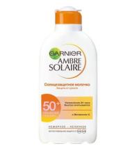 Garnier Ambre Solaire 50 SPF Солнцезащитное увлажняющее молочко