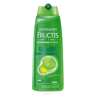 Garnier Fructis Укрепляющий Обьем и Восстановление Шампунь для волос