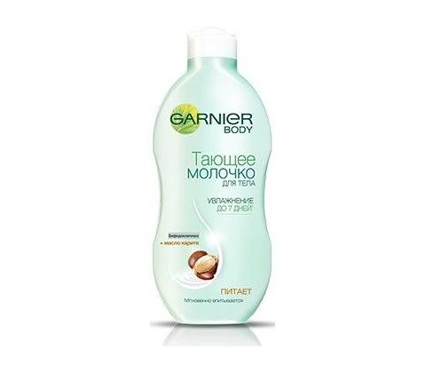 Garnier Тающее молочко для тела с маслом карите