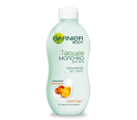 Garnier Тающее молочко для тела с маслом манго