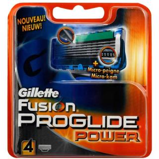 Gillette Fusion Proglide Power cменные кассеты (картриджи) для бритья