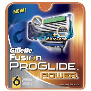 Gillette Fusion Proglide Power cменные кассеты (картриджи) для бритья