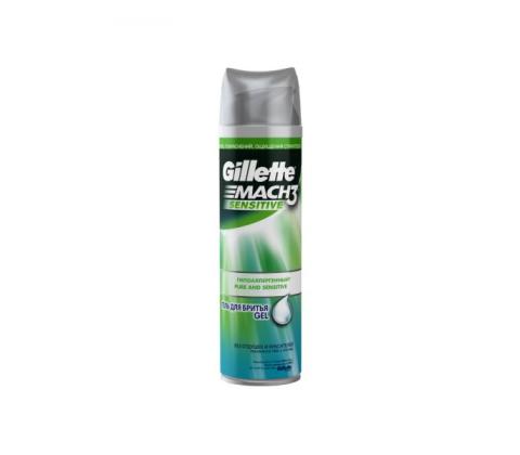 Gillette Mach 3 Sensitive Гель для бритья