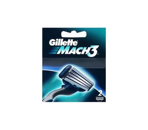 Gillette Mach3 cменные кассеты (картриджи) для бритья