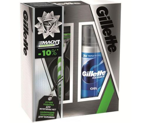 Gillette Mach3 набор 2 в 1