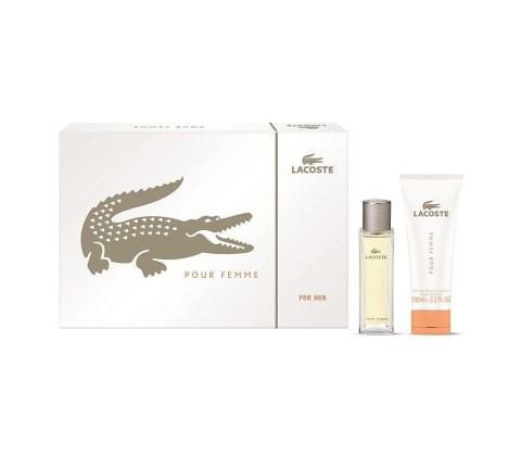 Lacoste Pour Femme Set (Edp 50 ml + B/C 100 ml)