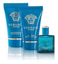 Versace Eros SET(EDT 5 ml+S/G 25 ml+A/S 25 ml)