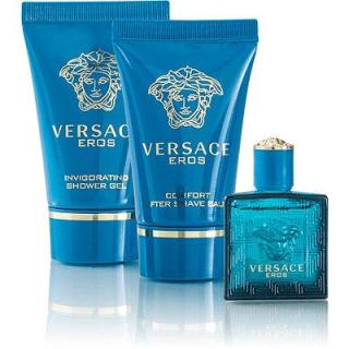 Versace Eros SET(EDT 5 ml+S/G 25 ml+A/S 25 ml)