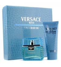 Versace Man Eau Fraiche Travel  SET(EDT 50 ml+ 100 ml+S/G )