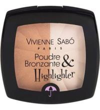 Vivienne Sabo Poudre Bronzante Highlighter Бронзирующая пудра с хайлайтером