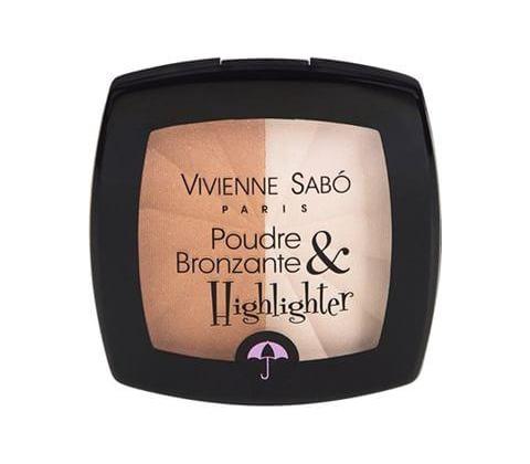 Vivienne Sabo Poudre Bronzante Highlighter Бронзирующая пудра с хайлайтером